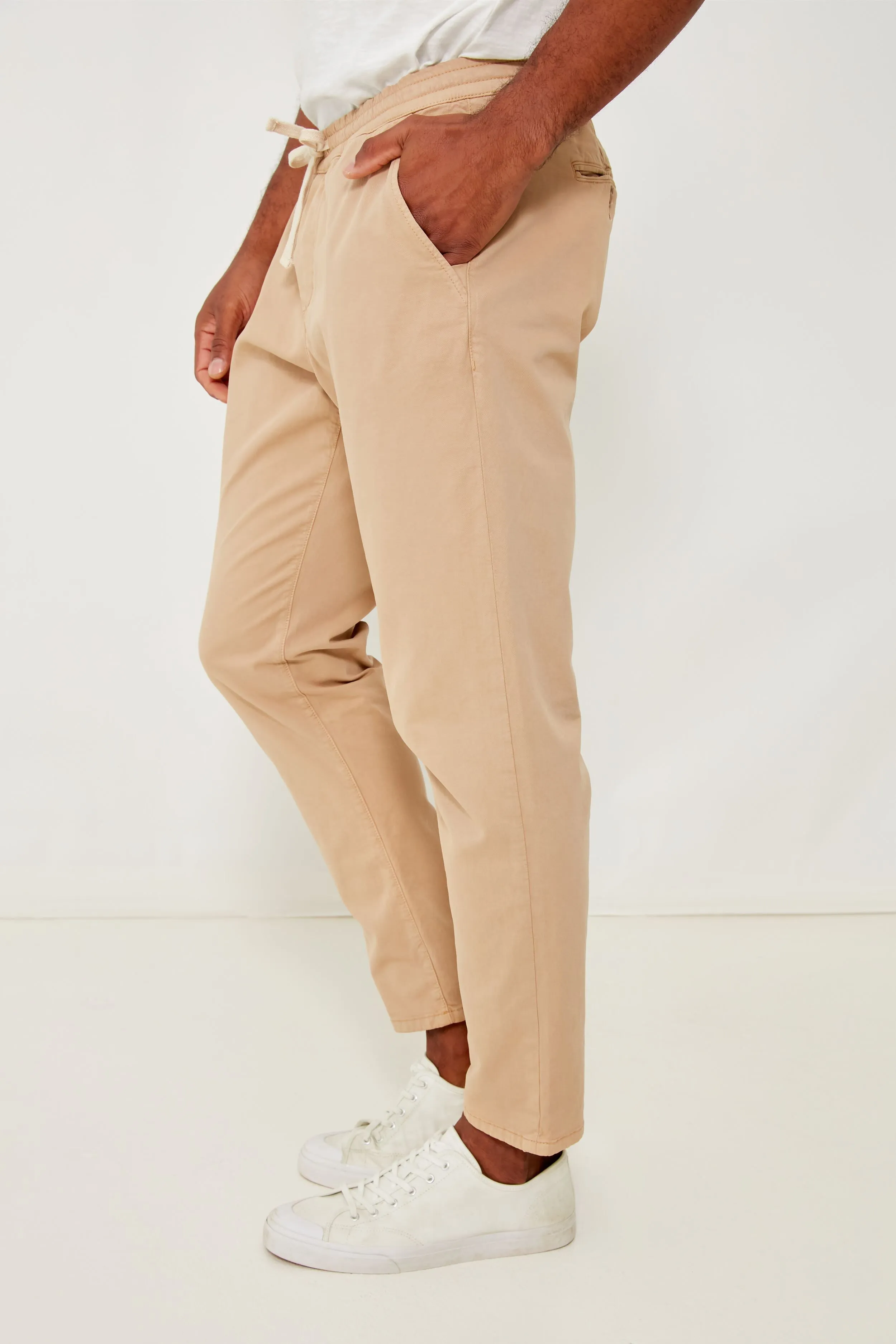 Faded Khaki Athletic Fit Saturday Pant