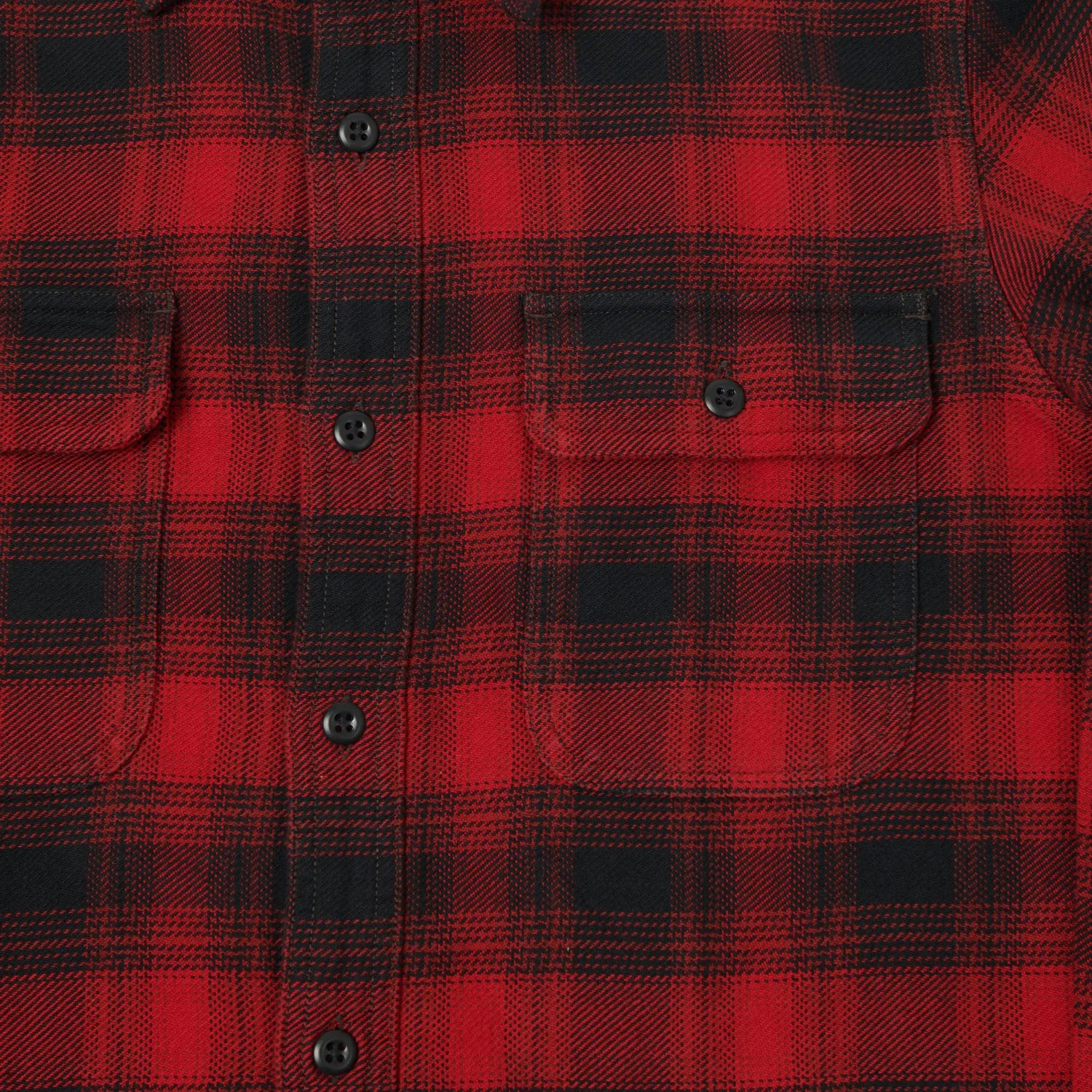 Filson Vintage Flannel Work Shirt - Red Oak Ombre