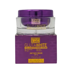 First Lady GlutaWhite Collagen Whitening DAY Face Cream with Glutathione & SPF 15 creme de jour