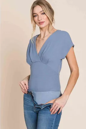 Flatter Me Thermal V-Neck Bodysuit