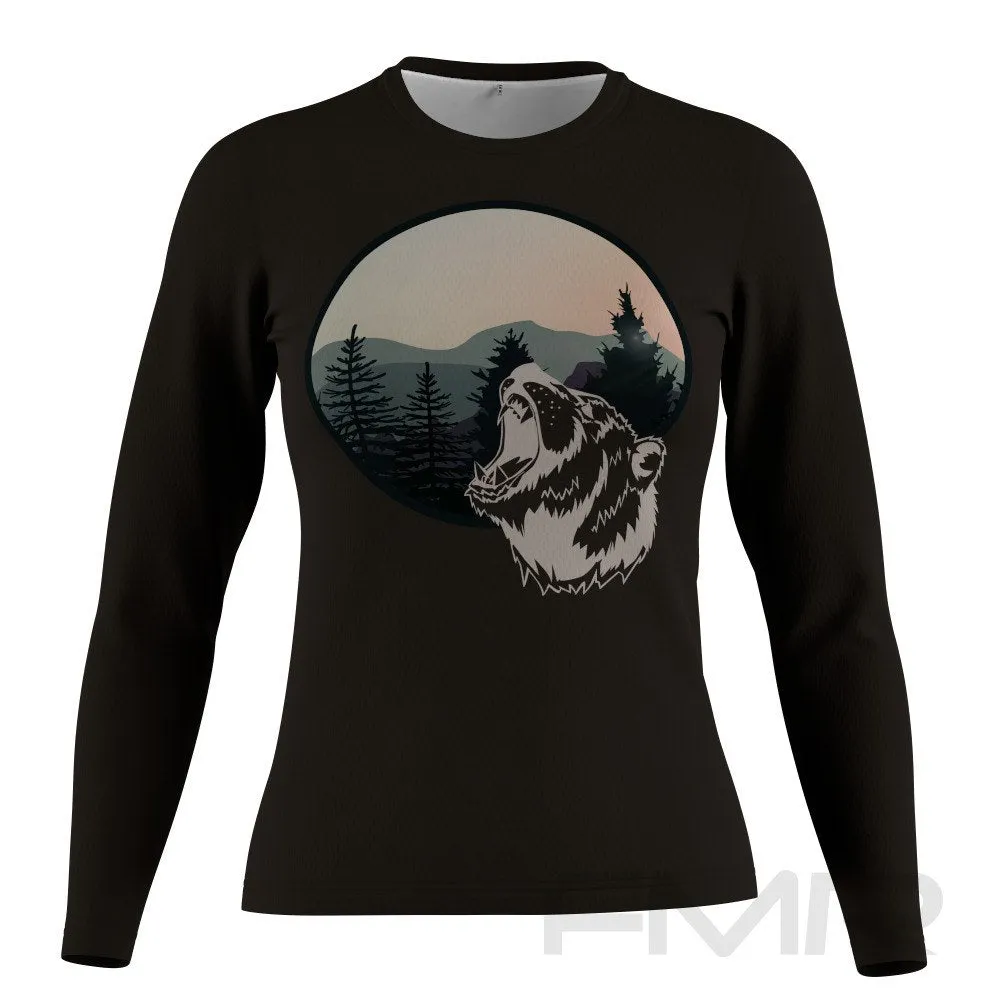 FMR Women's Bear Long Sleeve Running Shirt