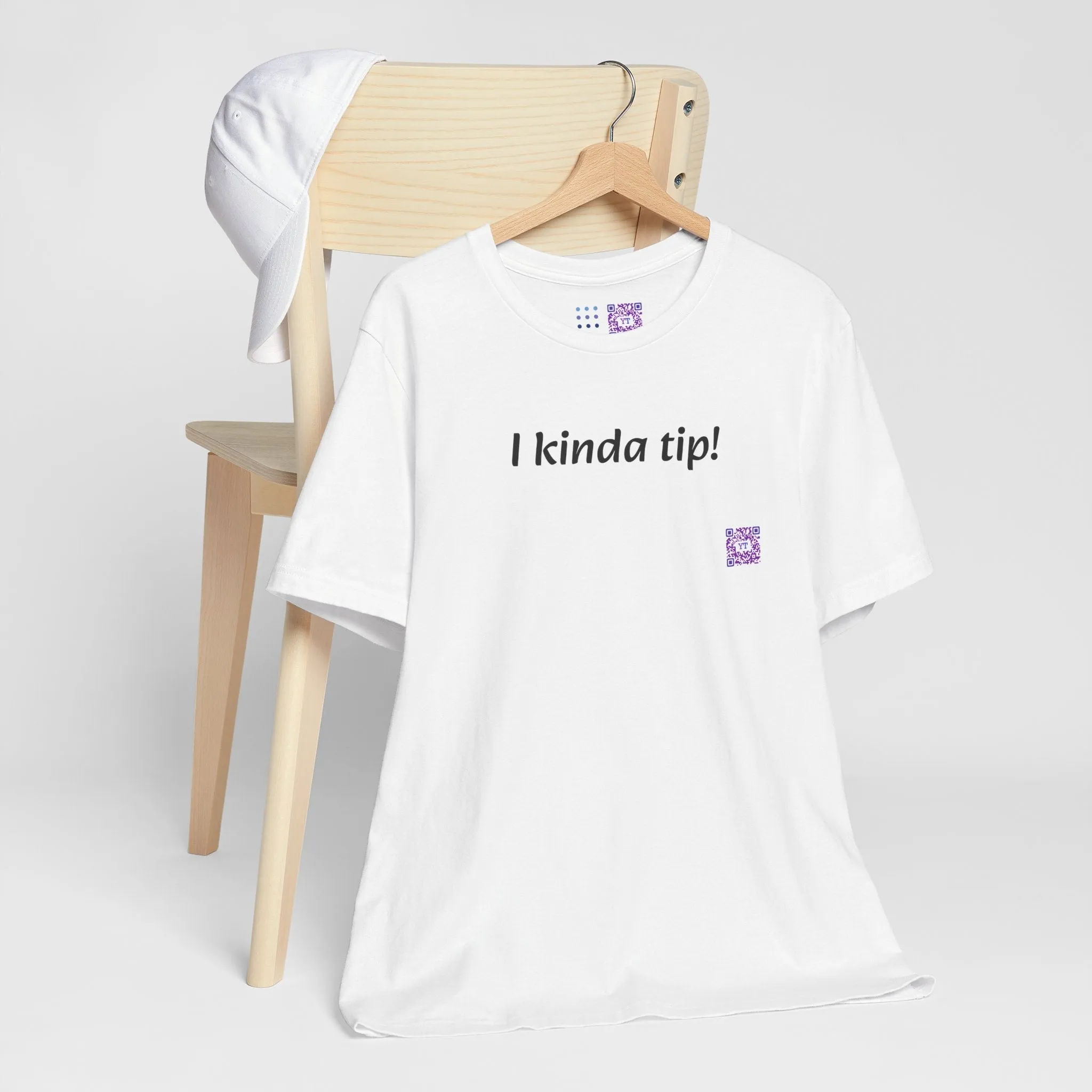 Funny T-Shirt, I Kinda Tip Shirt, Humorous Tee, Cool Graphic Tee, Unique Present, Casual Wear, Statement Shirt, Trendy T-Shirt