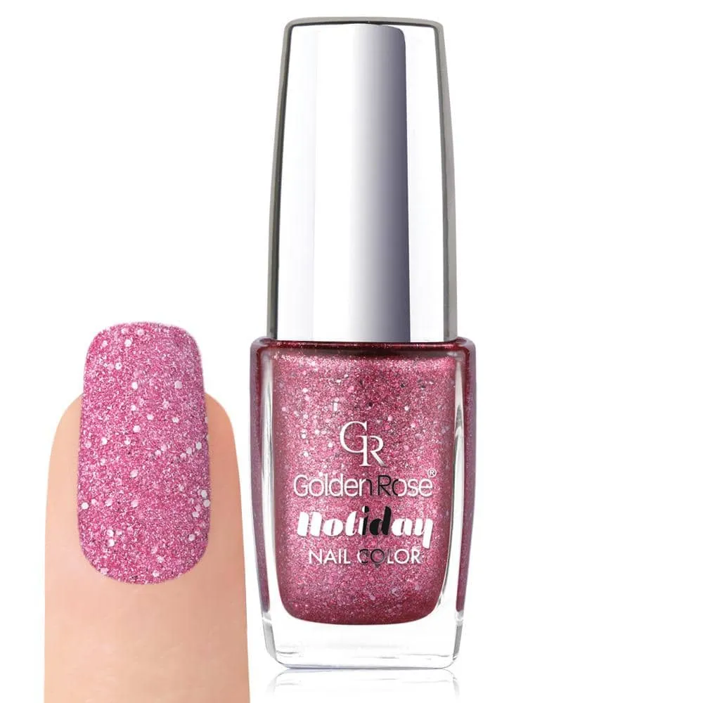 Golden Rose Holiday SAND Nail Lacquer