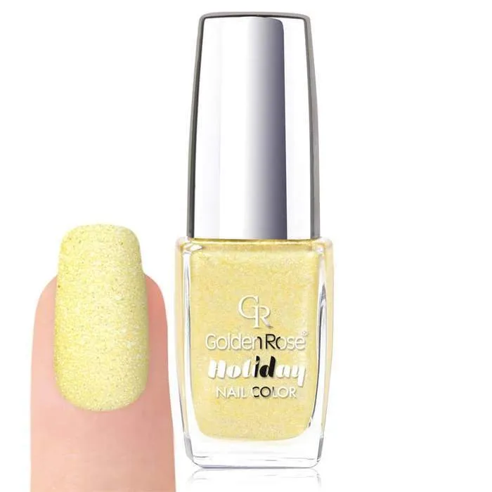 Golden Rose Holiday SAND Nail Lacquer