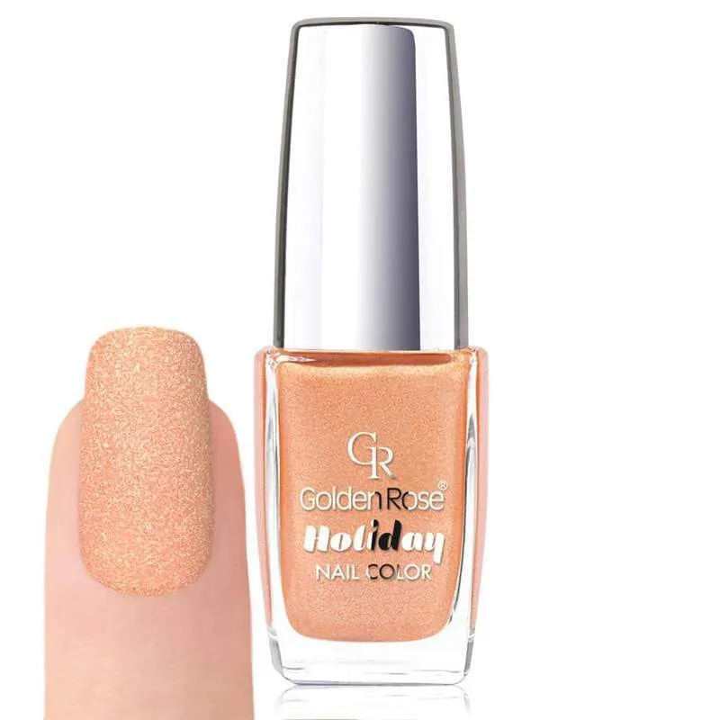 Golden Rose Holiday SAND Nail Lacquer