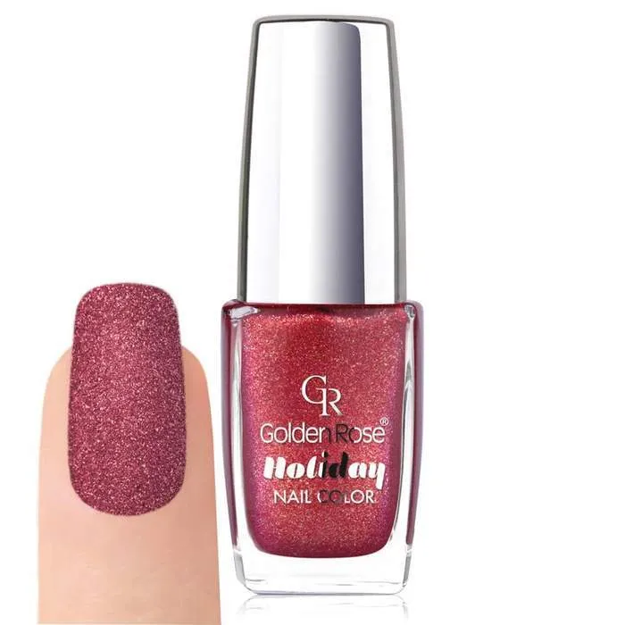 Golden Rose Holiday SAND Nail Lacquer