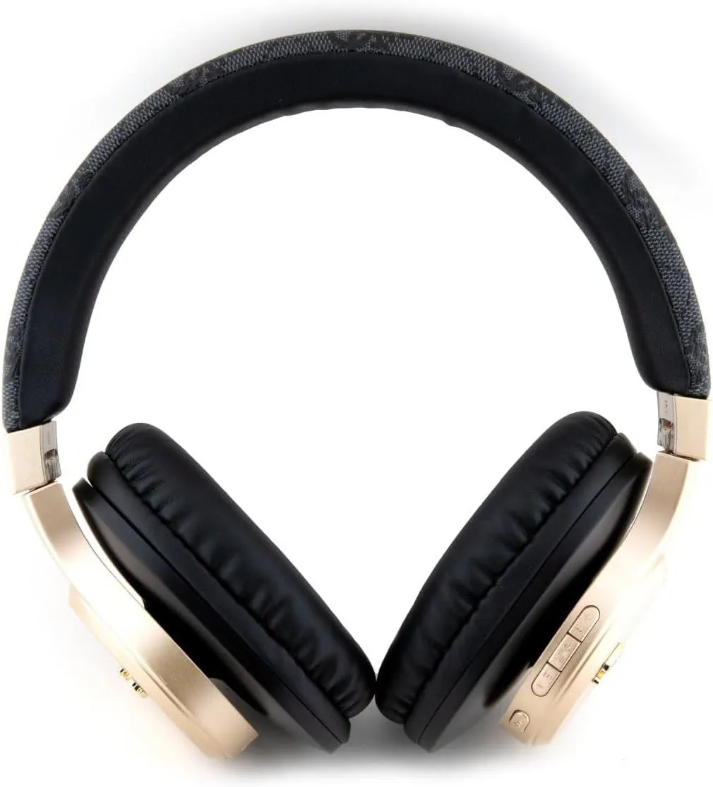 Guess Wireless Headphones 4G Script On Ear Black - GUBH604GEMK