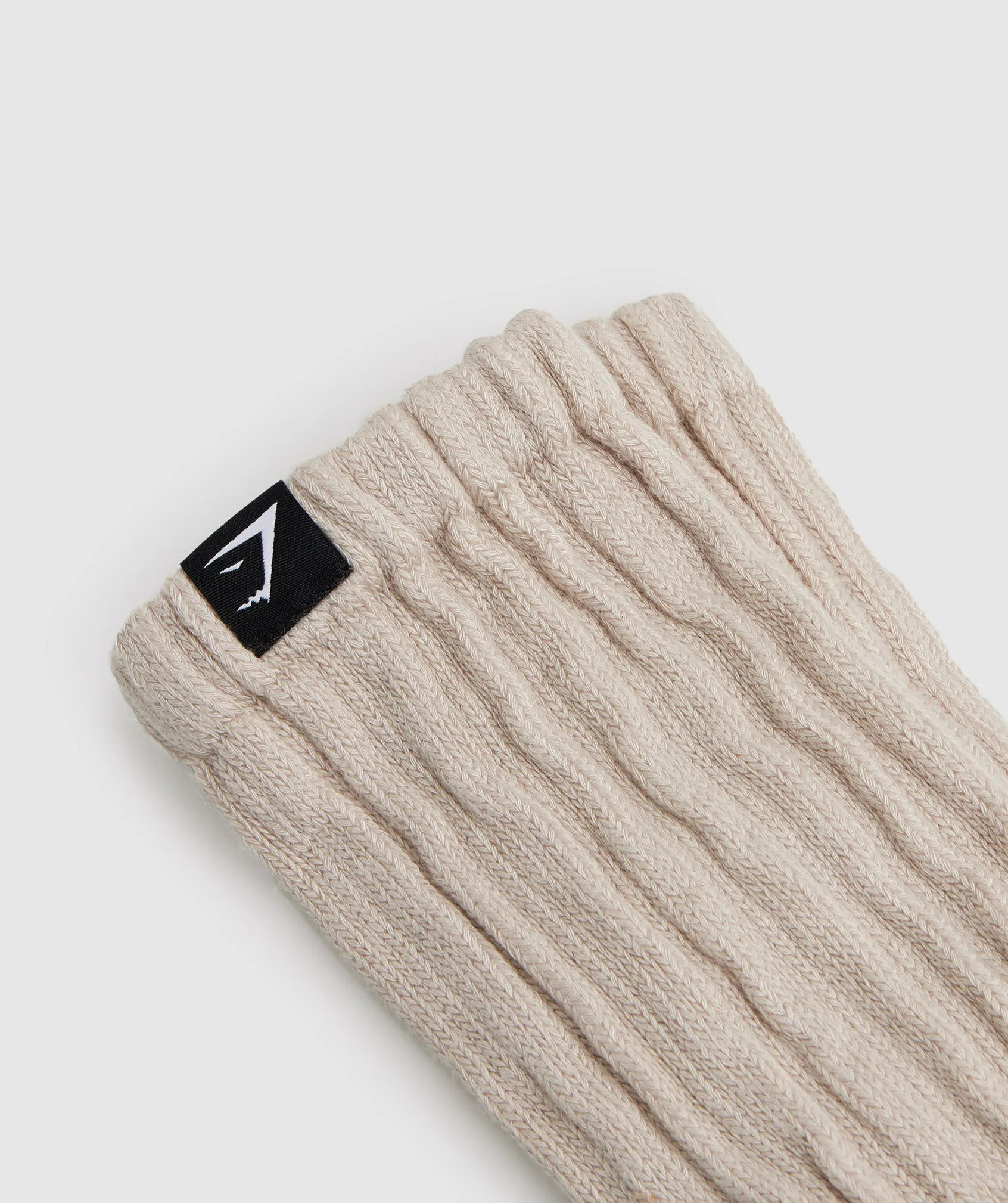 Gymshark Comfy Rest Day Socks - Pebble Grey