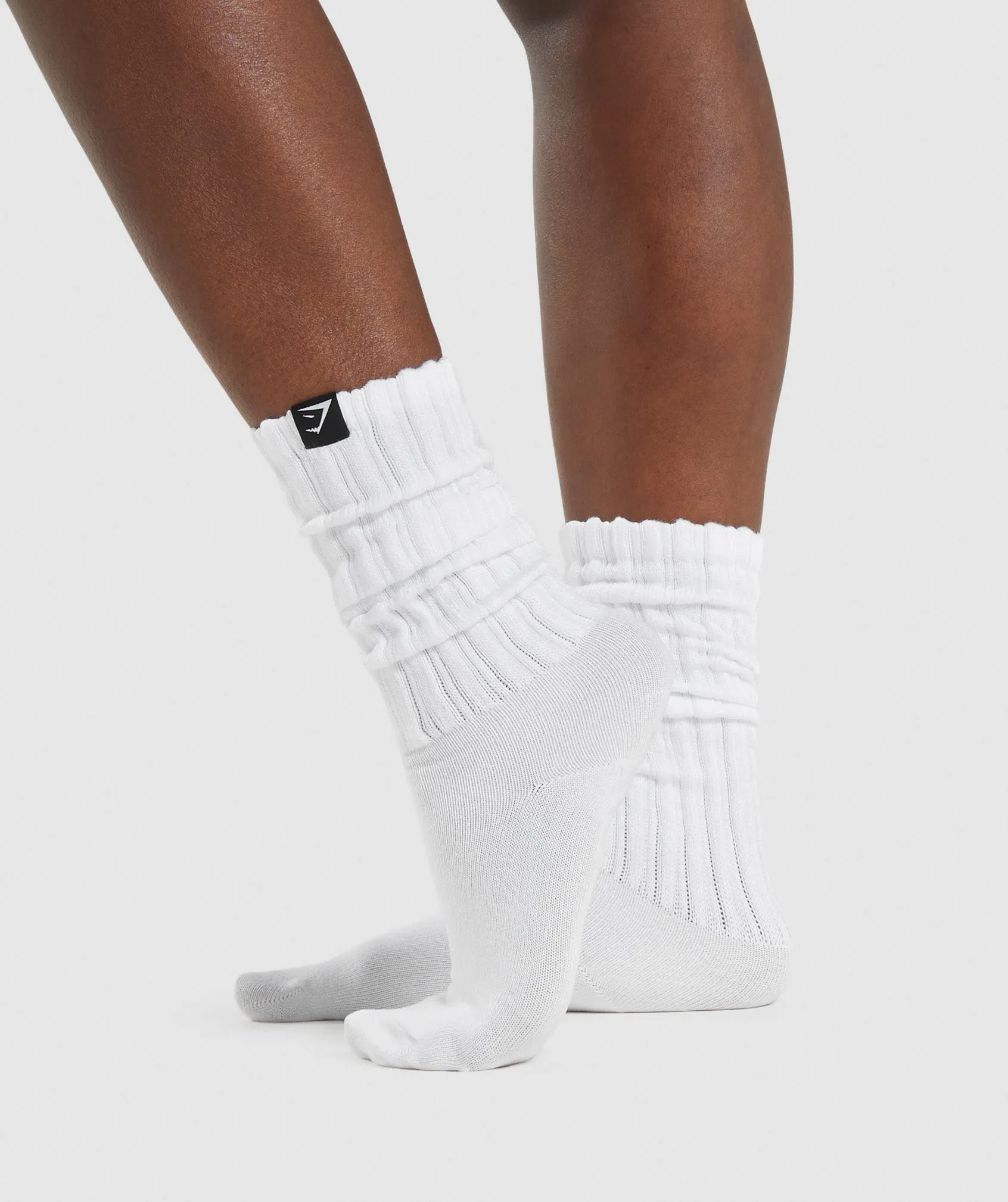 Gymshark Comfy Rest Day Socks - White