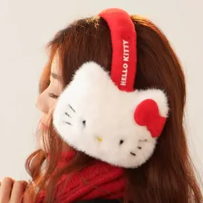 Hello Kitty Headband Winter Ear Muffs