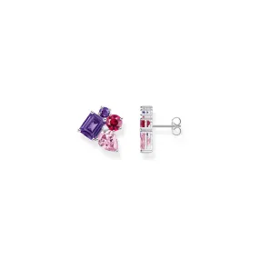 Heritage Glam Ear studs with colourful stones