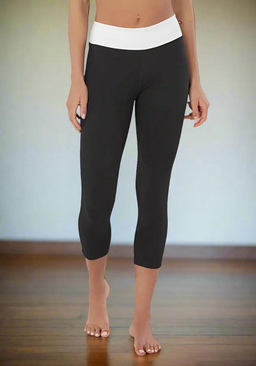 High Density Bamboo Yoga Capri