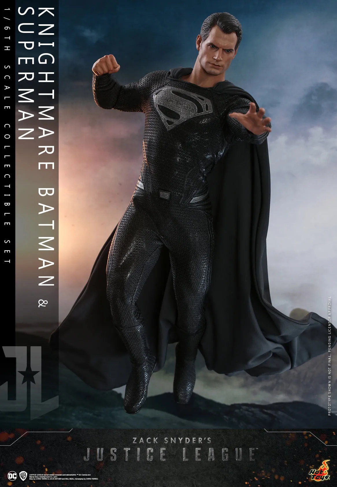 Hot Toys - TMS038 - Zack Snyder's Justice League - 1/6th scale Knightmare Batman and Superman Collectible Set