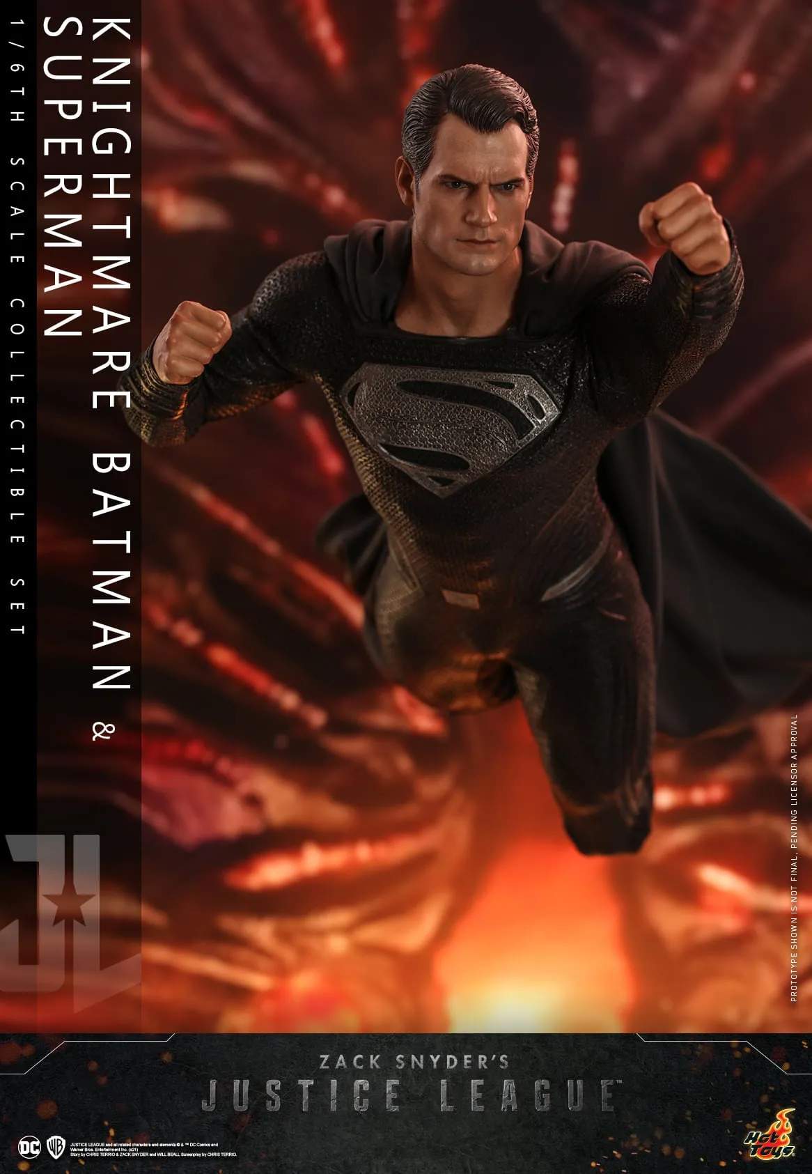 Hot Toys - TMS038 - Zack Snyder's Justice League - 1/6th scale Knightmare Batman and Superman Collectible Set