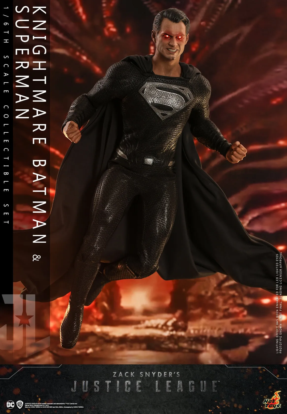 Hot Toys - TMS038 - Zack Snyder's Justice League - 1/6th scale Knightmare Batman and Superman Collectible Set