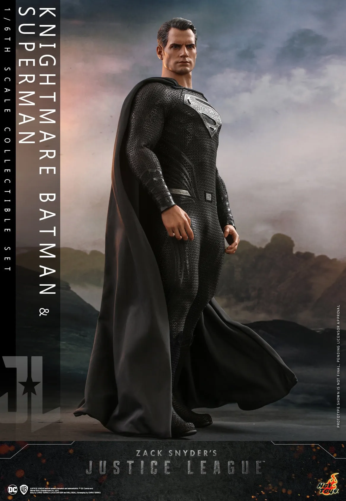 Hot Toys - TMS038 - Zack Snyder's Justice League - 1/6th scale Knightmare Batman and Superman Collectible Set