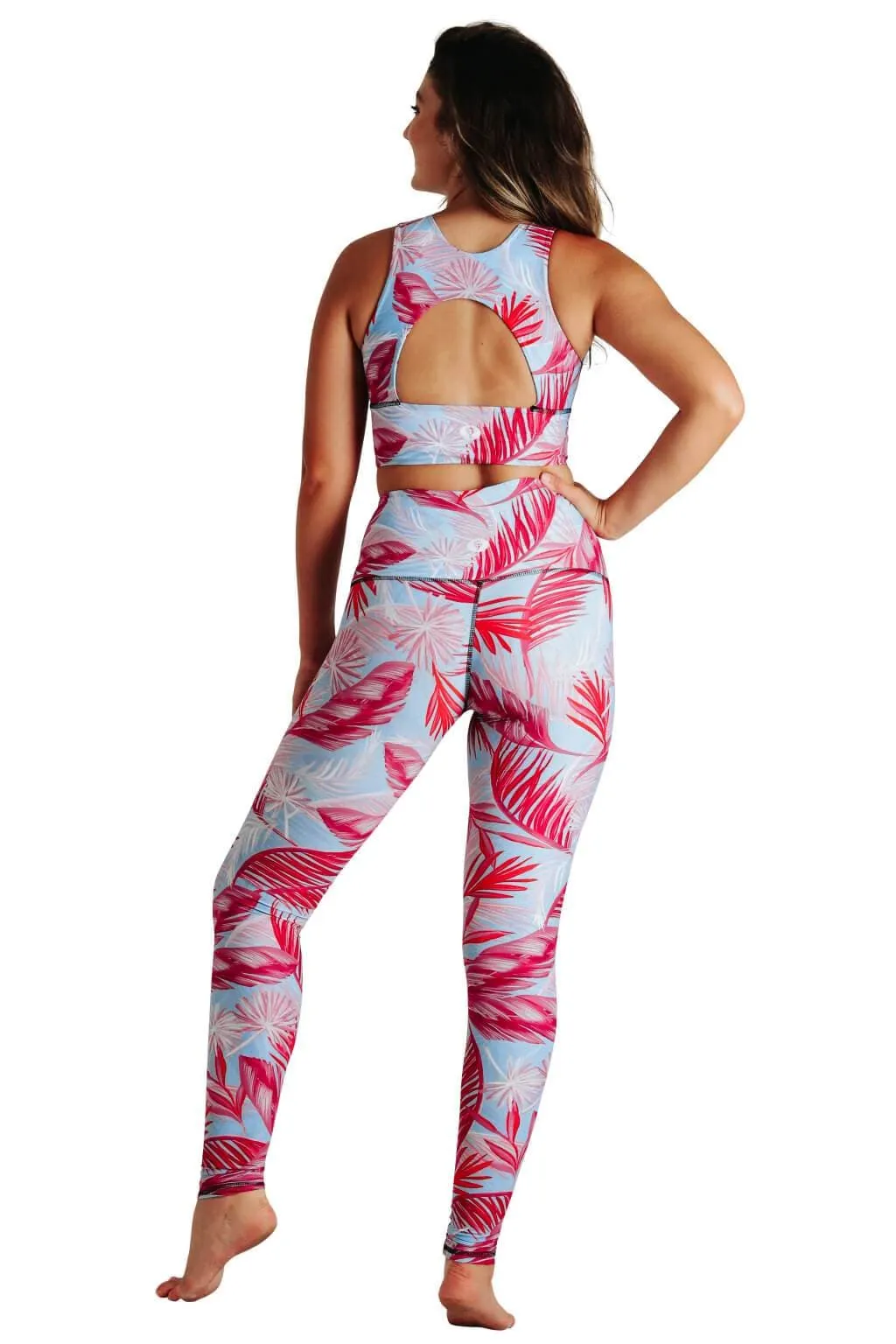 Hot Tropic Printed Yoga Leggings