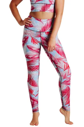 Hot Tropic Printed Yoga Leggings