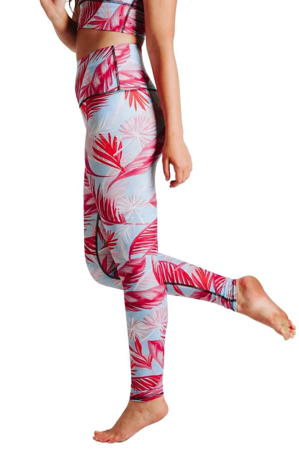 Hot Tropic Printed Yoga Leggings