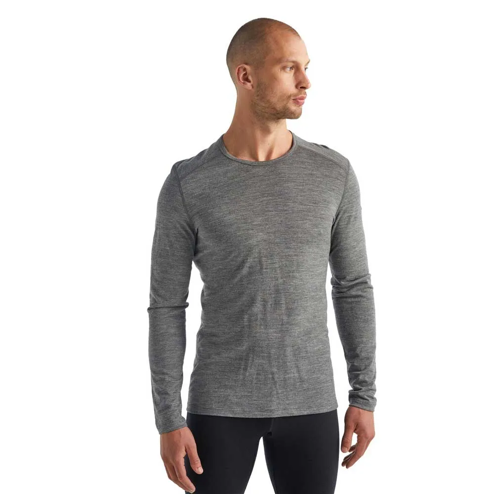 Icebreaker 200 Oasis Long Sleeve Crewe Mens Thermal Top