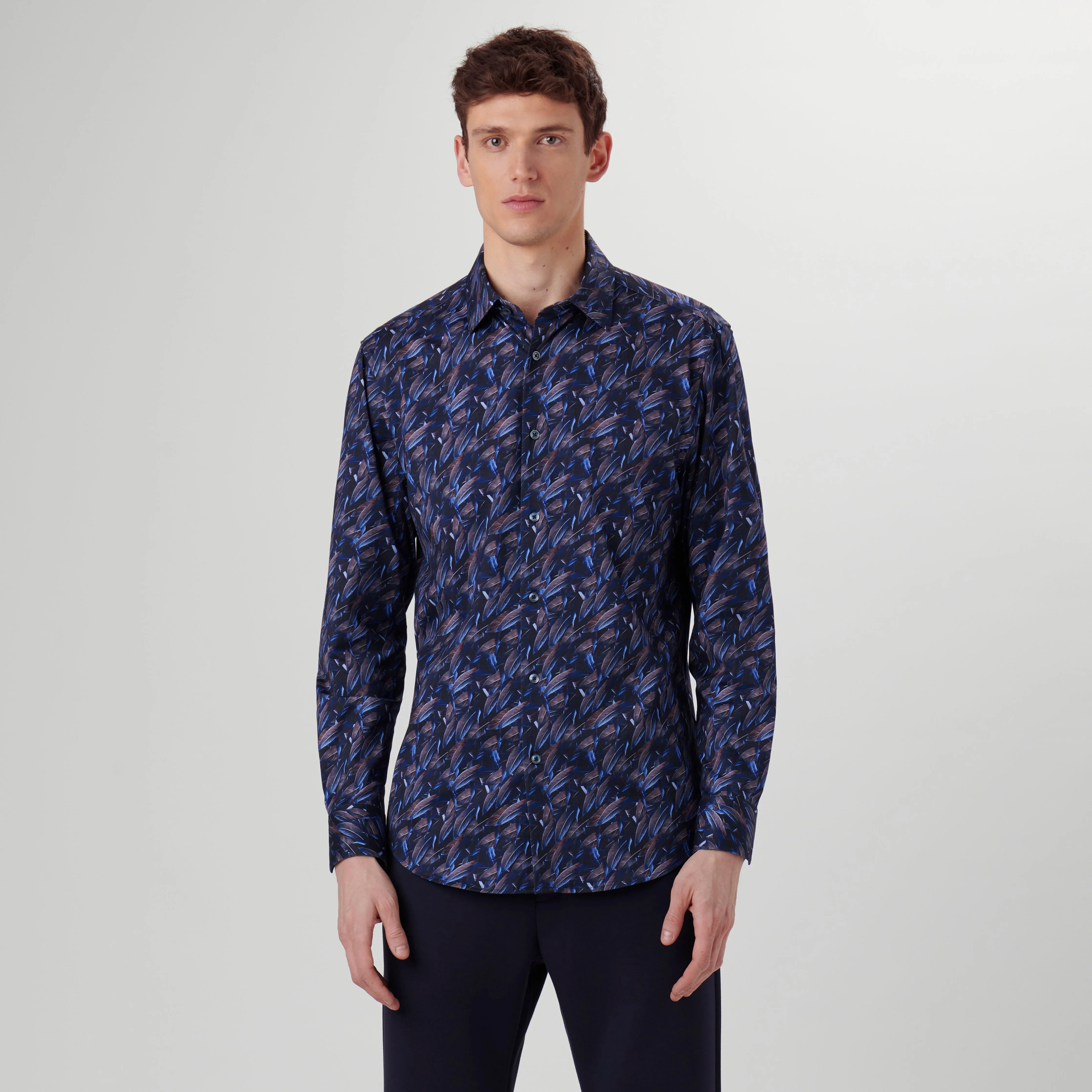 James Feathers Print OoohCotton Shirt