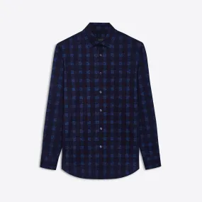 JAMES Floral Check OoohCotton Shirt