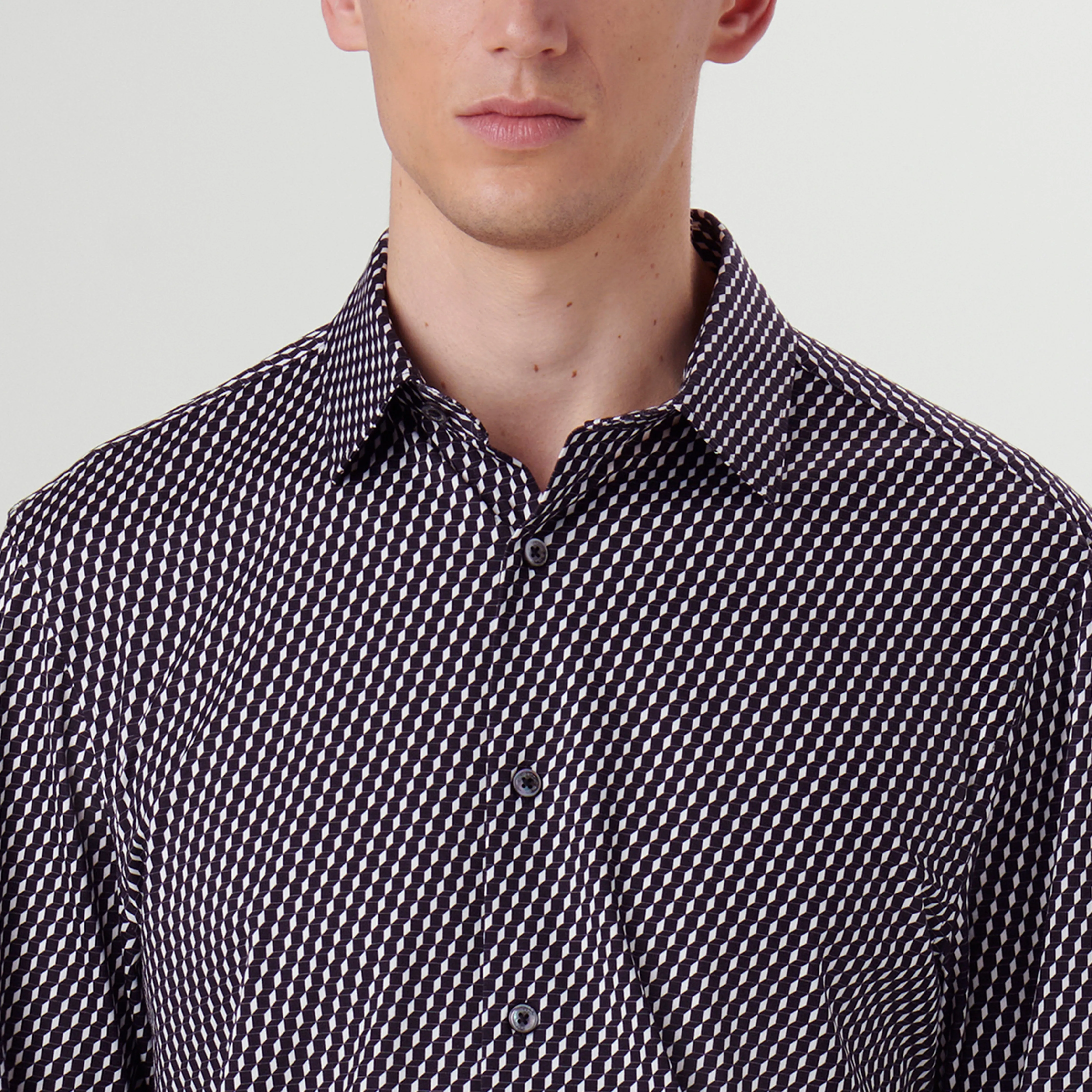 James Illusion Print OoohCotton Shirt