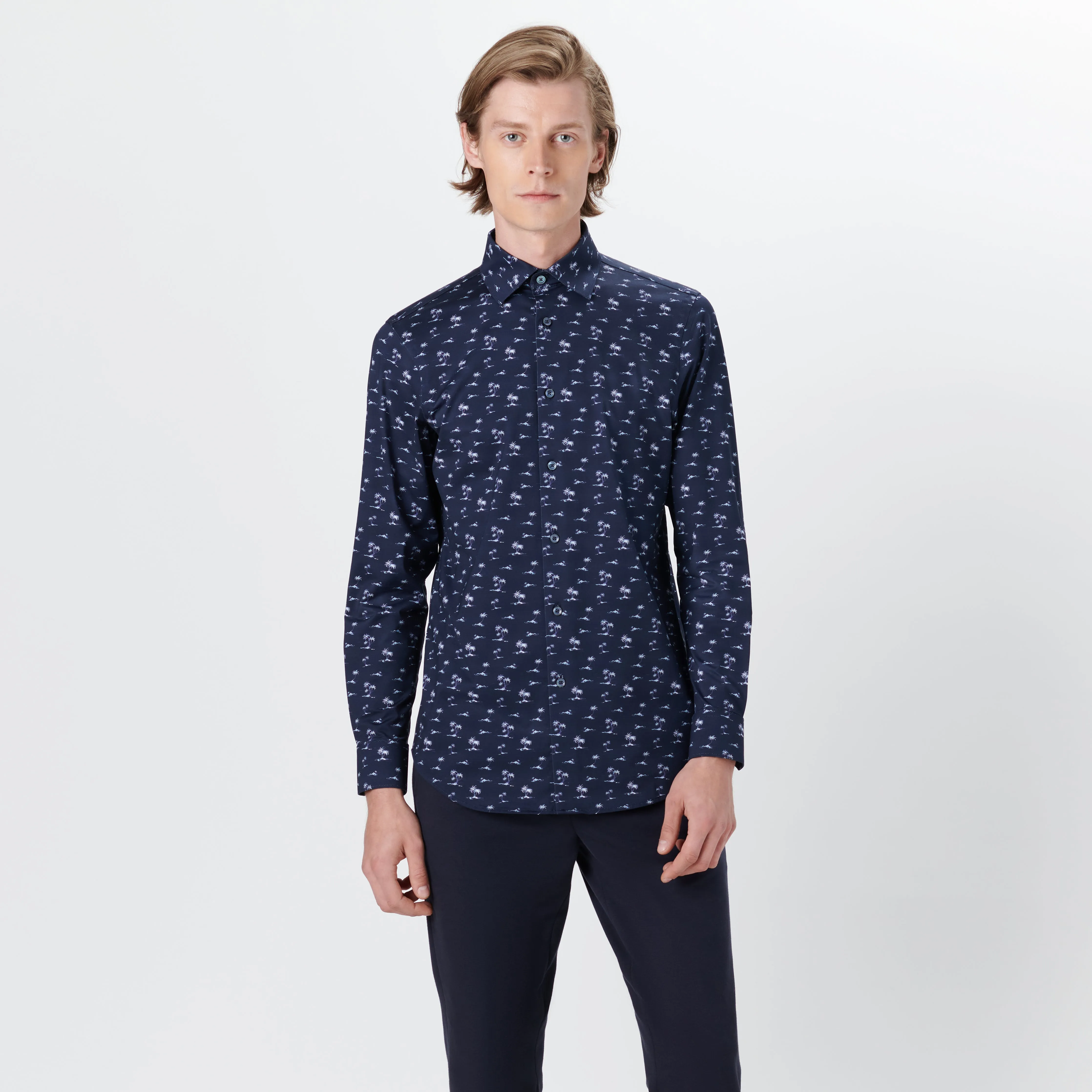 JAMES Palm Tree Print OoohCotton Shirt