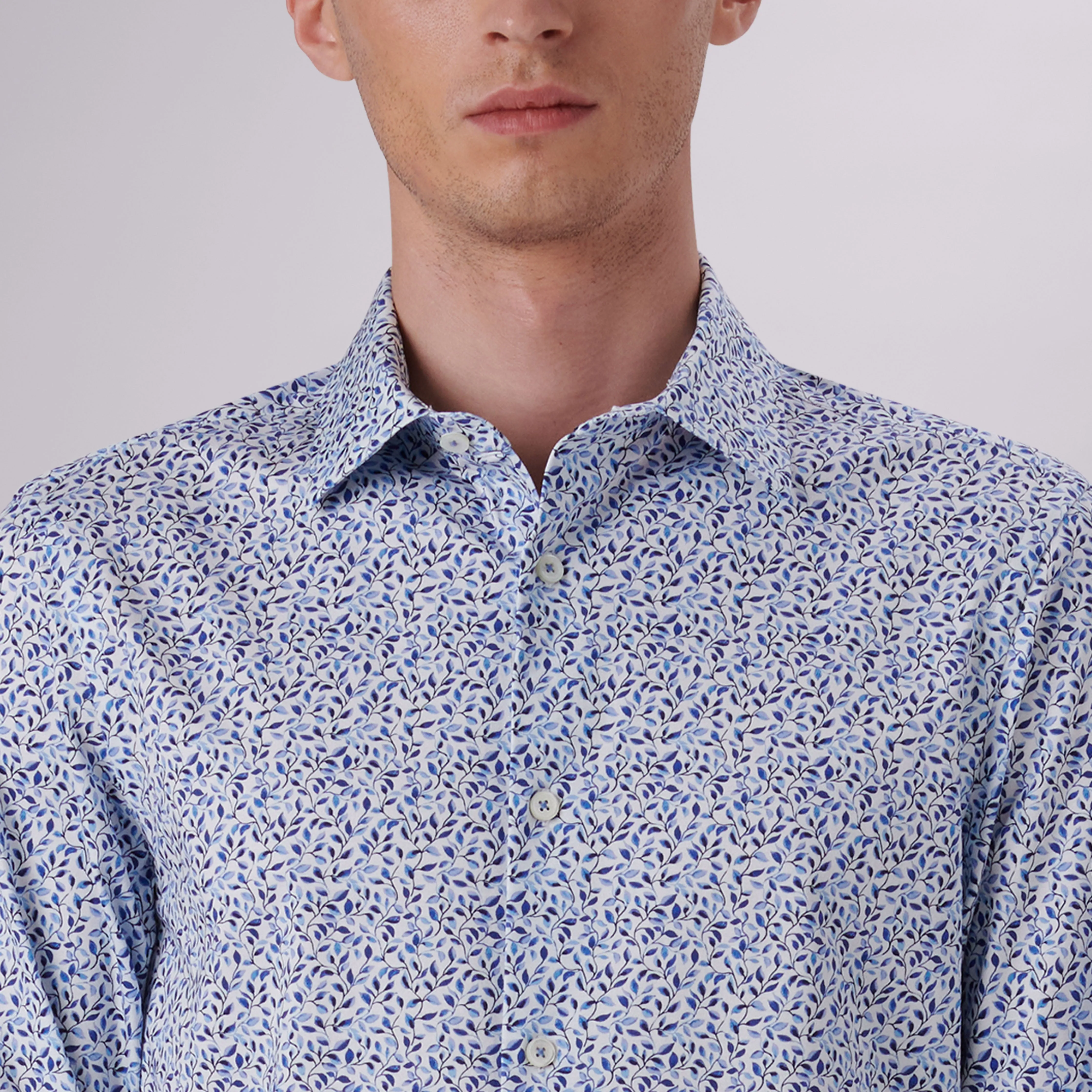 James Sprigs Print OoohCotton Shirt