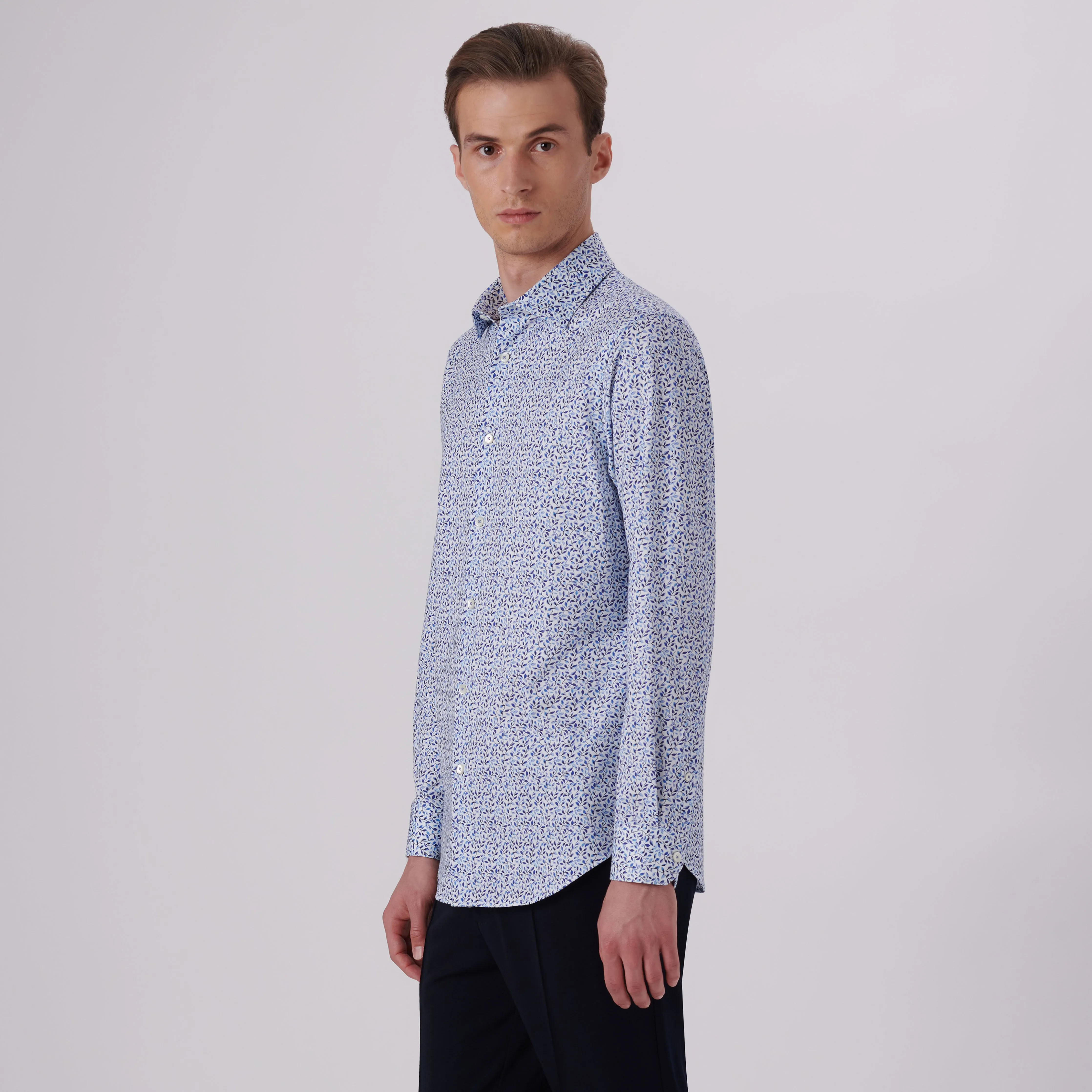 James Sprigs Print OoohCotton Shirt