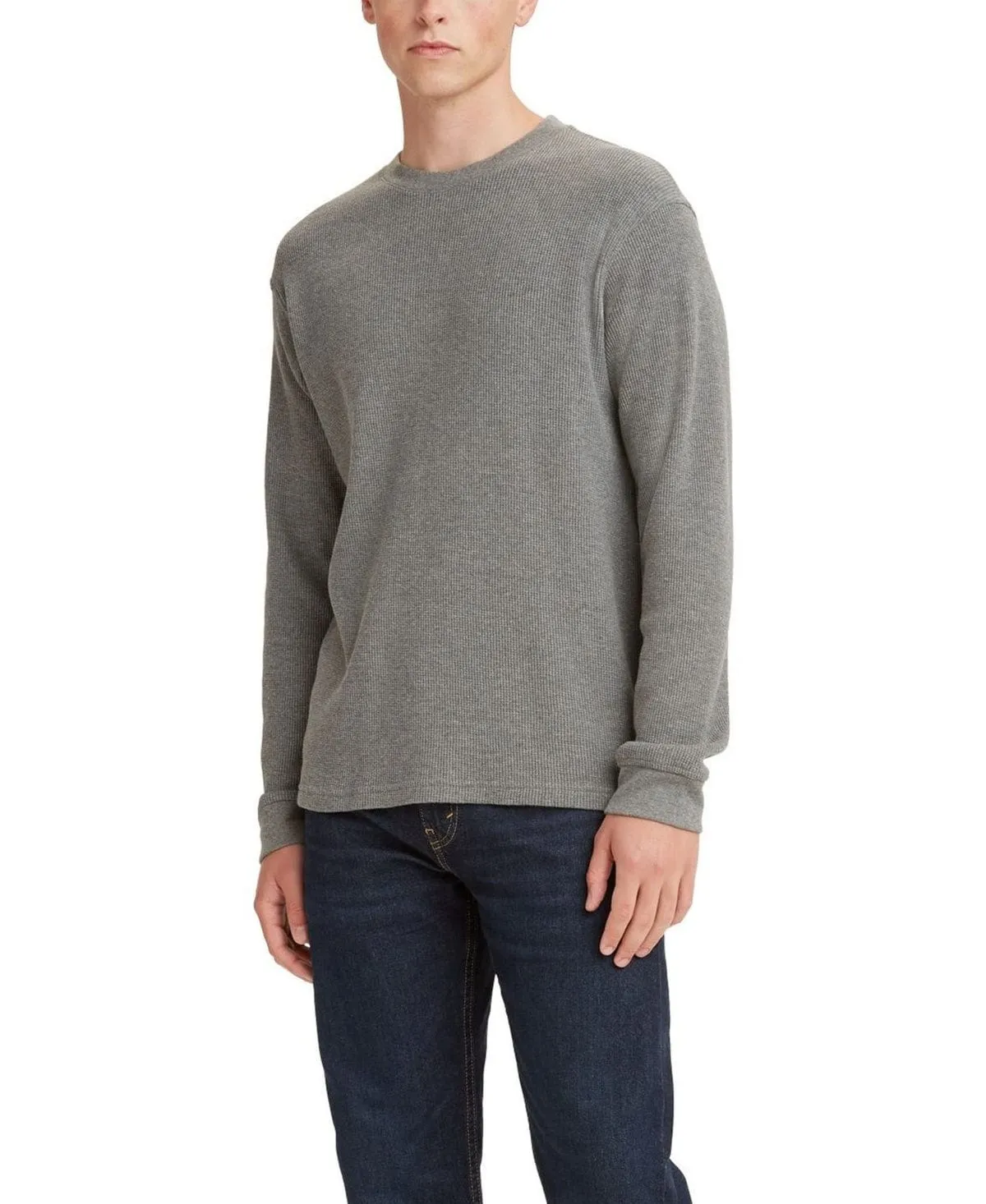 LEVI'S -  Waffle Knit Thermal Long Sleeve T-Shirt