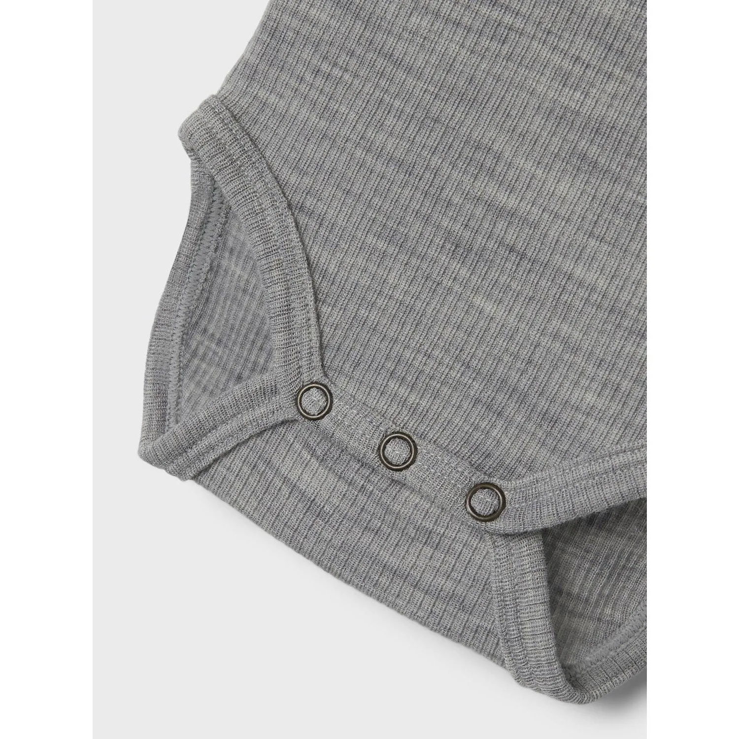 Lil'Atelier Grey Melange Fable Wool Body