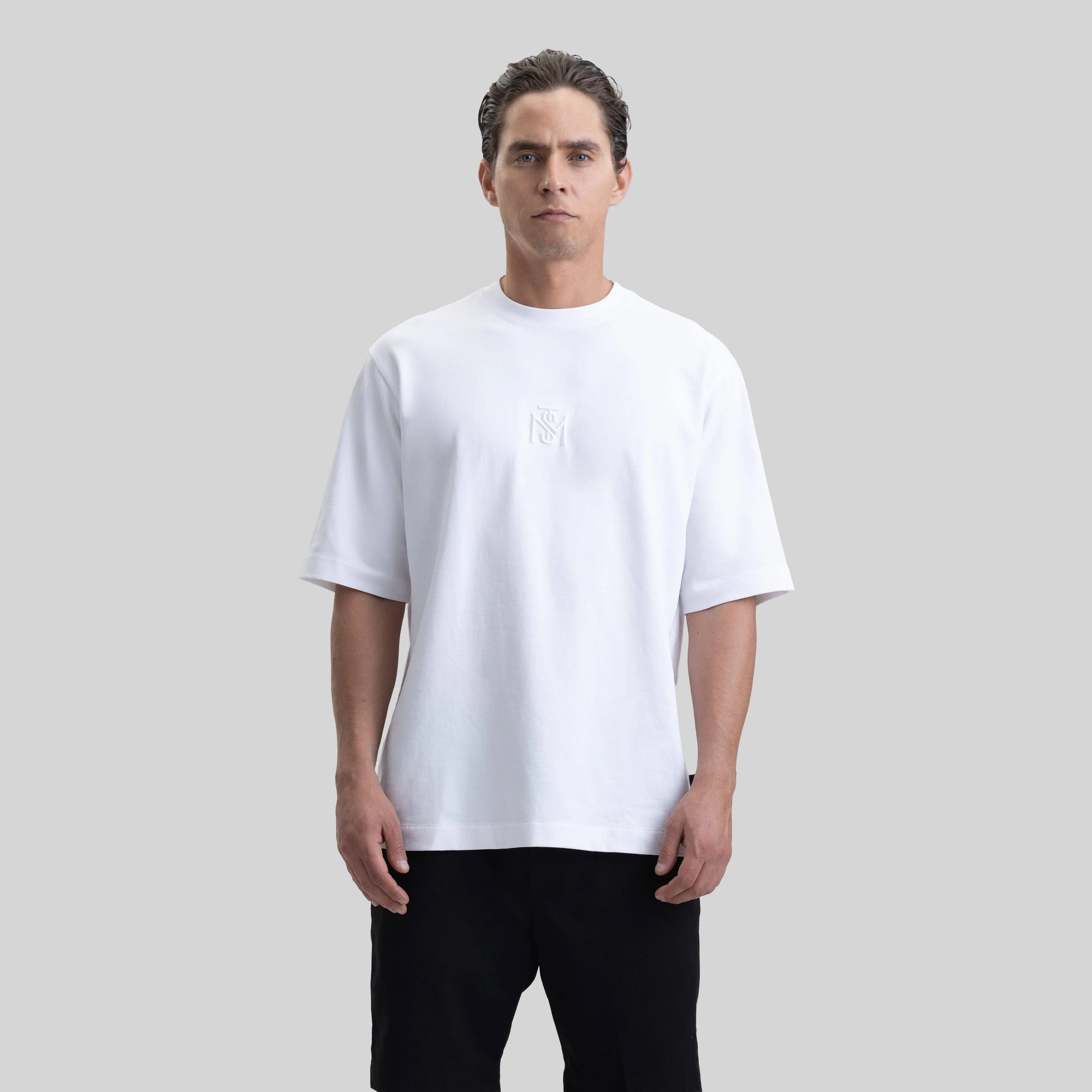 LISTER T-SHIRT OVERSIZE WHITE