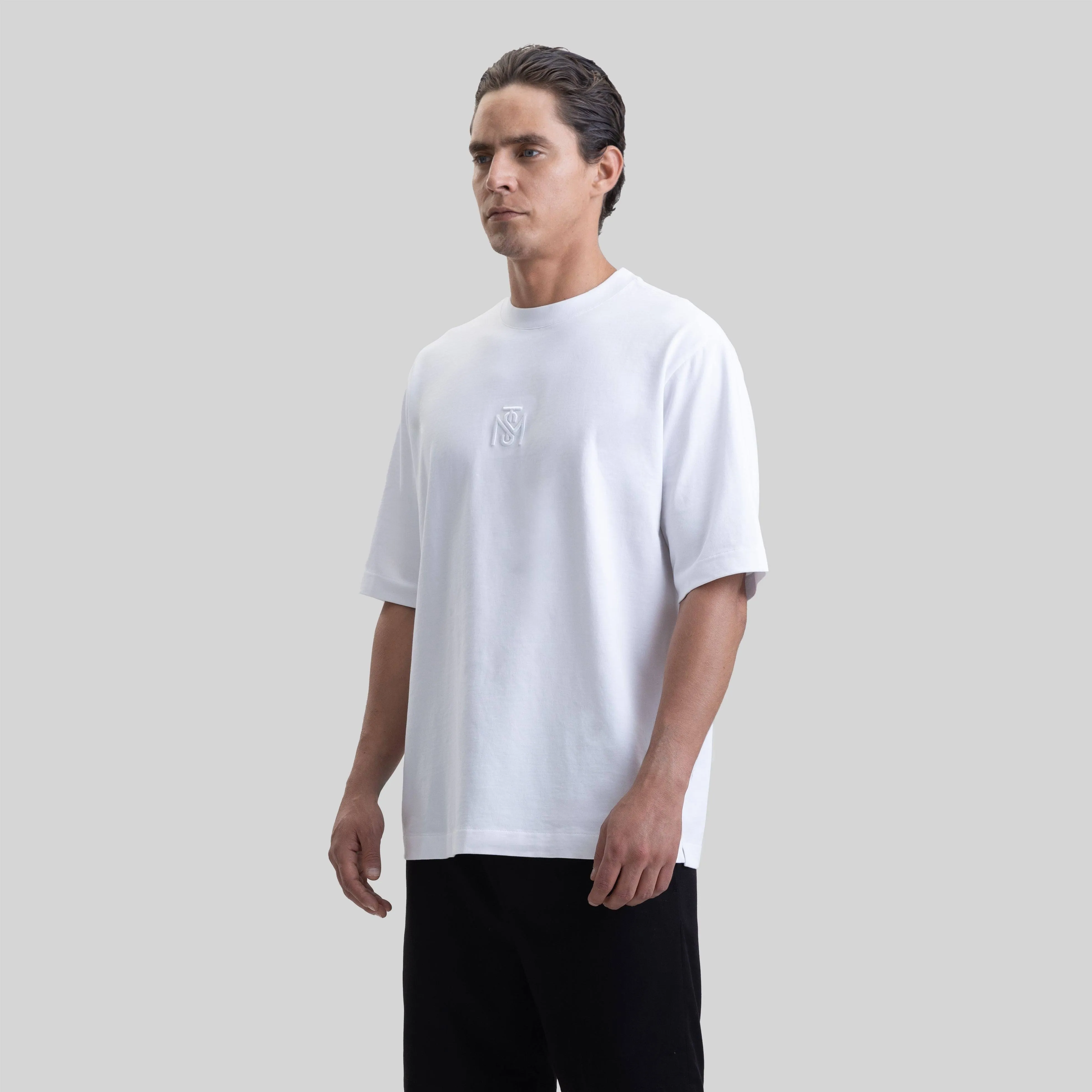 LISTER T-SHIRT OVERSIZE WHITE