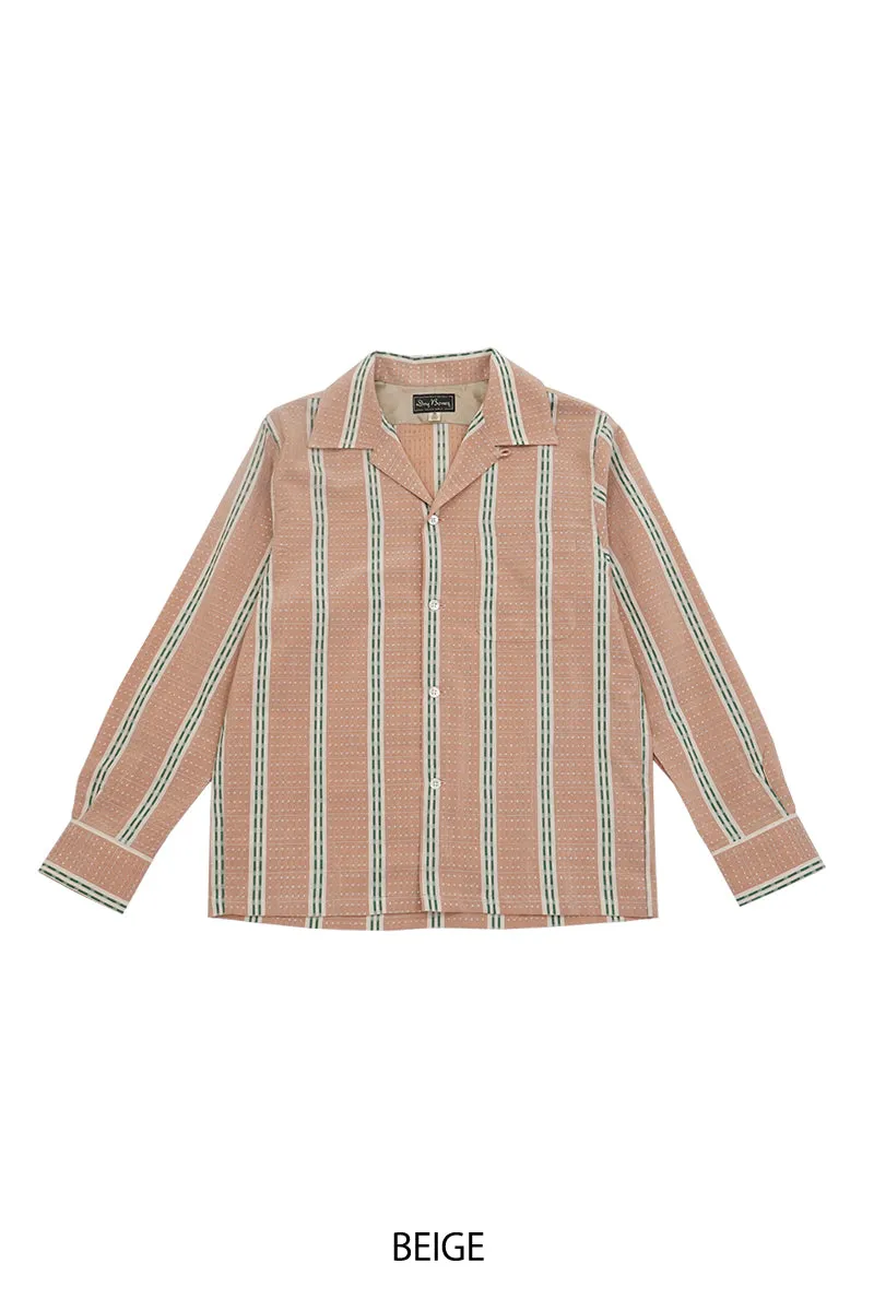 L/S Open Shirt “Chambray Dobby”