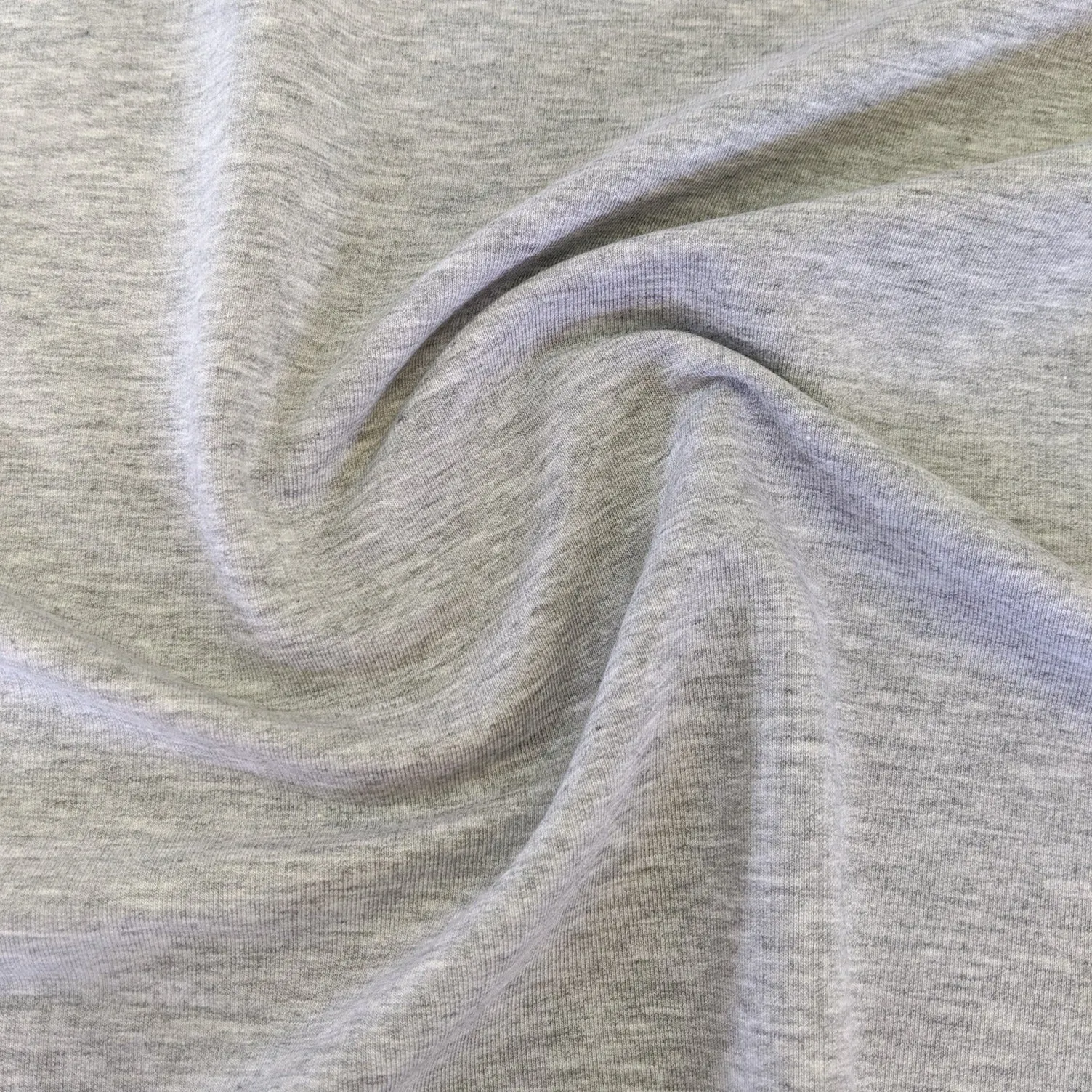 Lyocell & Organic Cotton French Terry - Grey Fog