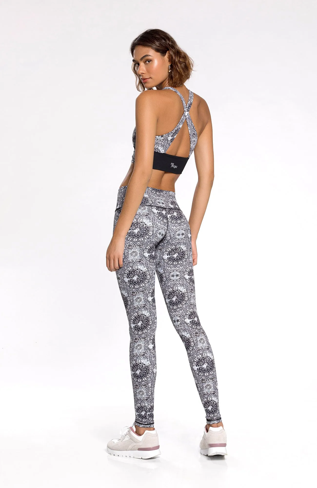 Mandalas RioSoft™ Leggings Black