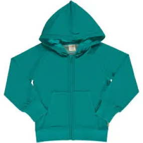 Maxomorra Lagoon Sweat Zip Hoodie