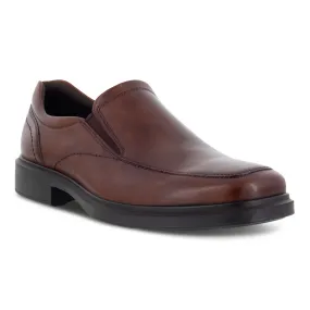 Men's Ecco Helsinki 2.0 Apron Toe Slip-On Color: Cognac