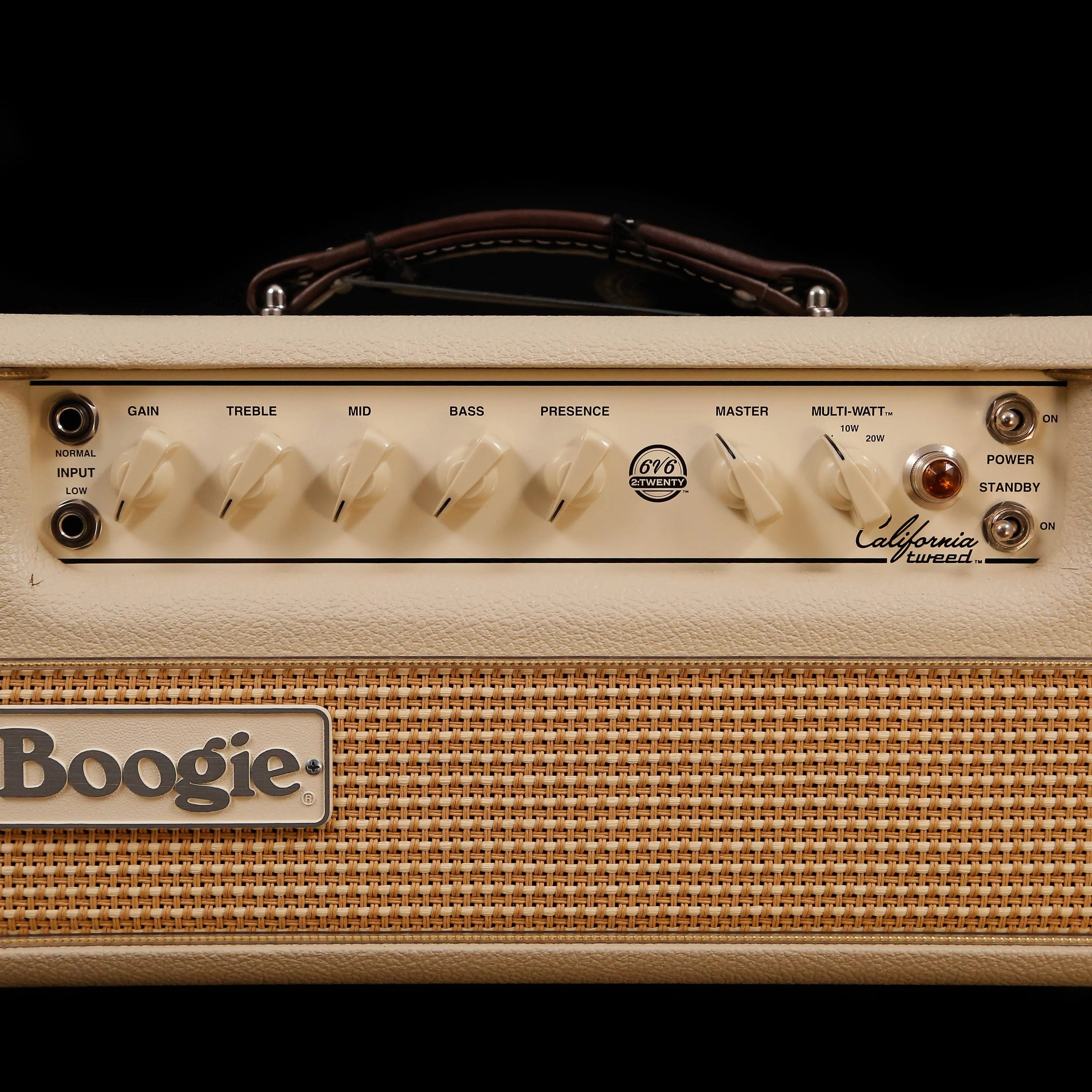 Mesa Boogie California Tweed 20 watt Head, Cream Bronco