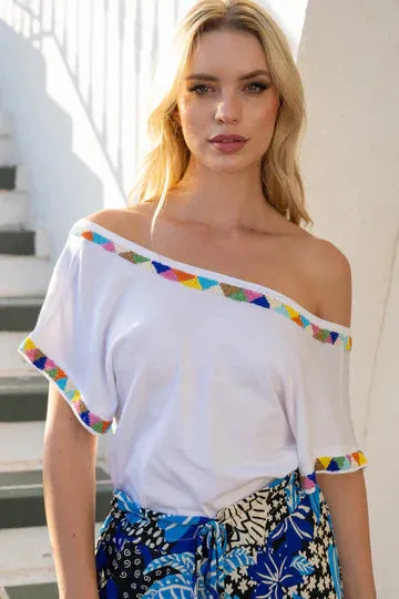 Mexico Beaded T-Shirt