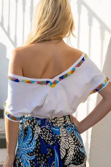 Mexico Beaded T-Shirt