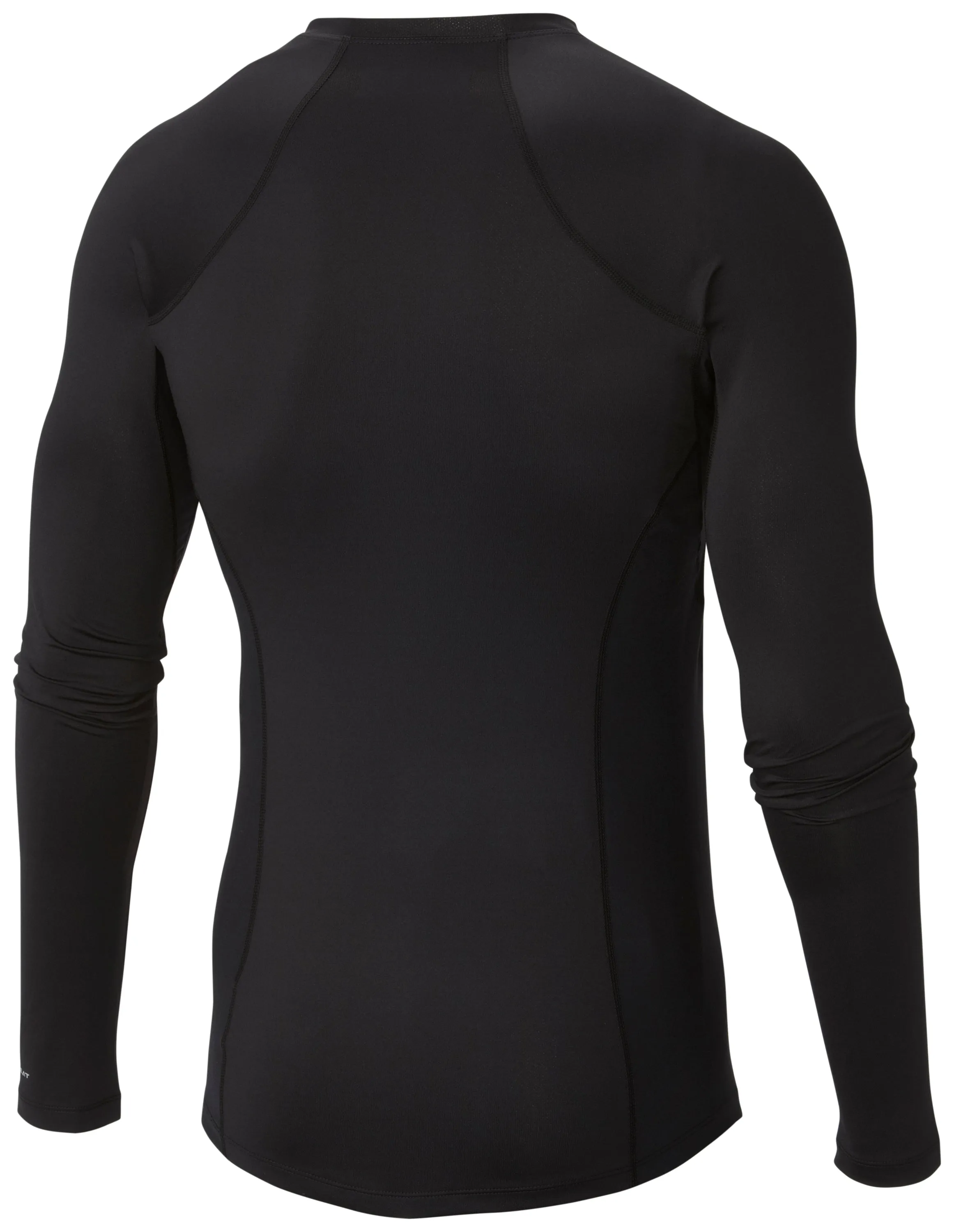 MIDWEIGHT STRETCH LONG SLEEVE TOP - BLACK