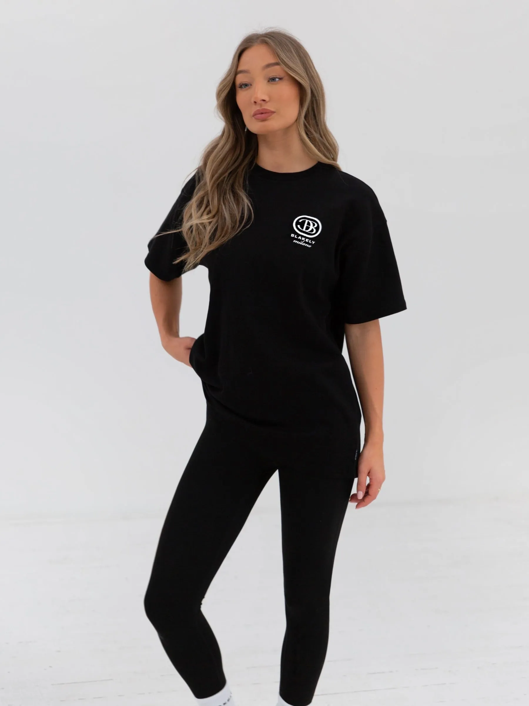 Milano Oversized T-Shirt - Black