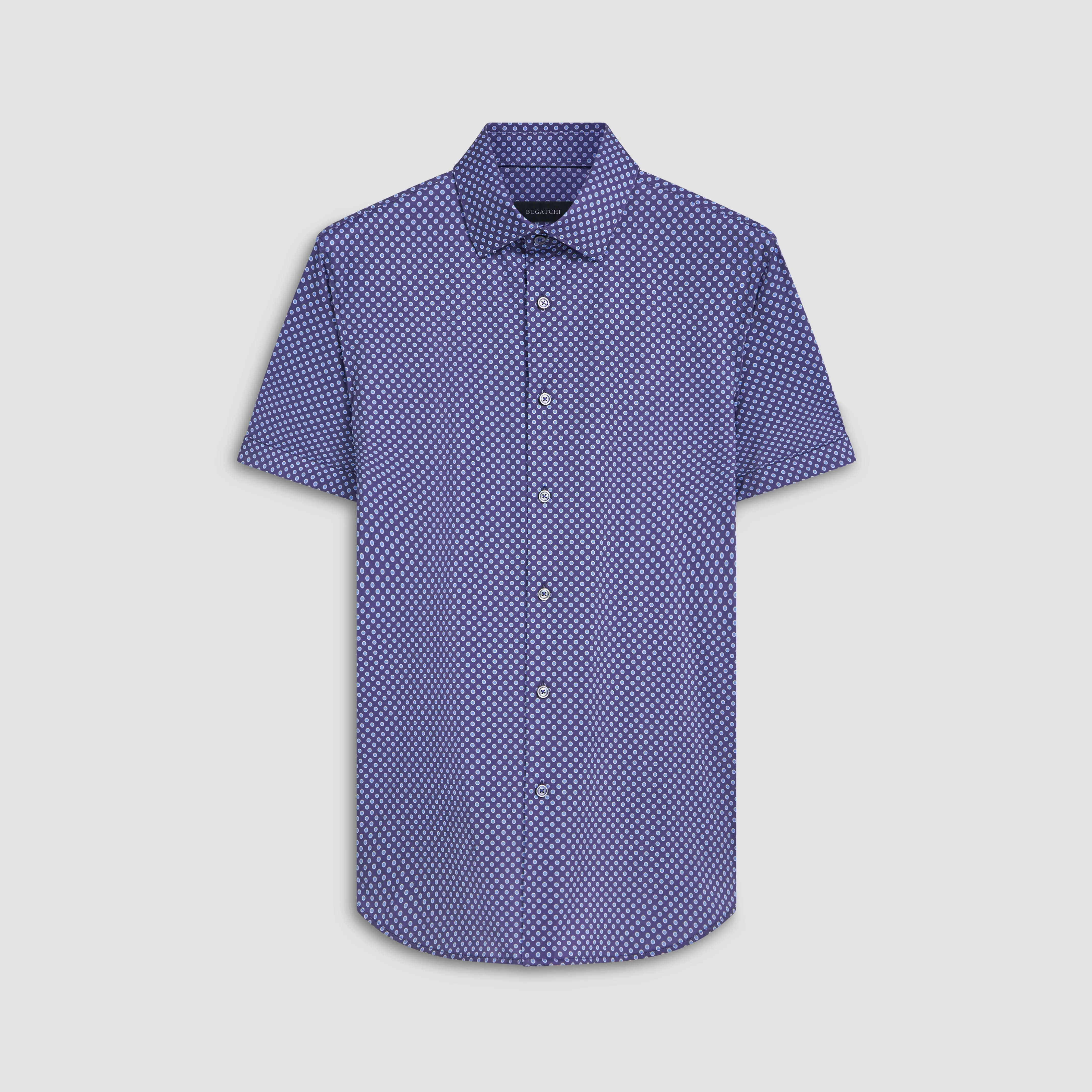 Miles Coin Dots OoohCotton Short Sleeve Shirt