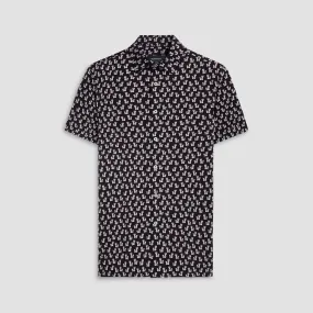 Milo Pineapples Print OoohCotton Short Sleeve Shirt