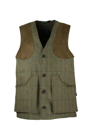 MT10 - Men's Braemer Shootong Gilet - GREEN CHECK