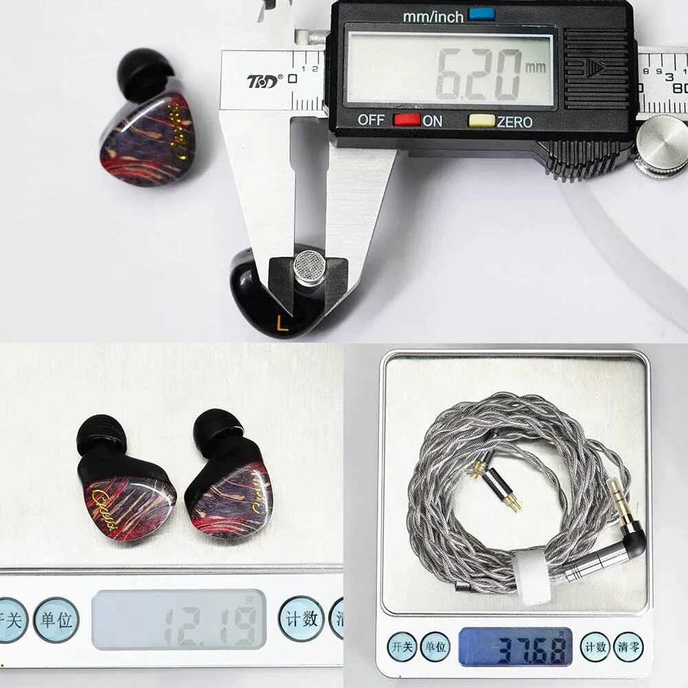 MYER-AUDIO CKLVX D62 2DD   6BA Hybrid Drivers In-Ear Monitor