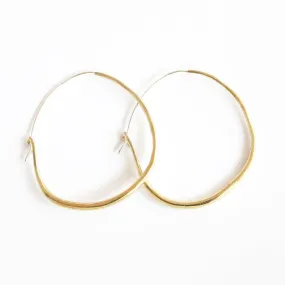 NATURAL HOOPS LARGE