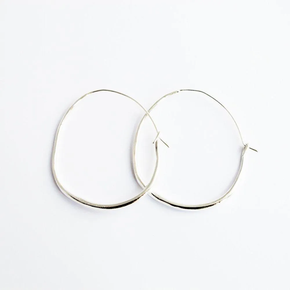 NATURAL HOOPS Medium